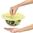 thumbnail image 6 of Charles Viancin Reusable Lilypad Bowl Cover, 9 inches in Green, 6 of 6