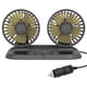 thumbnail image 5 of Ventilador de coche de doble cabeza 360 enfriador giratorio apto para Dashdoard Car Van Interior 12V Sharpla Ventiladores de coches eléctricos, 5 of 8