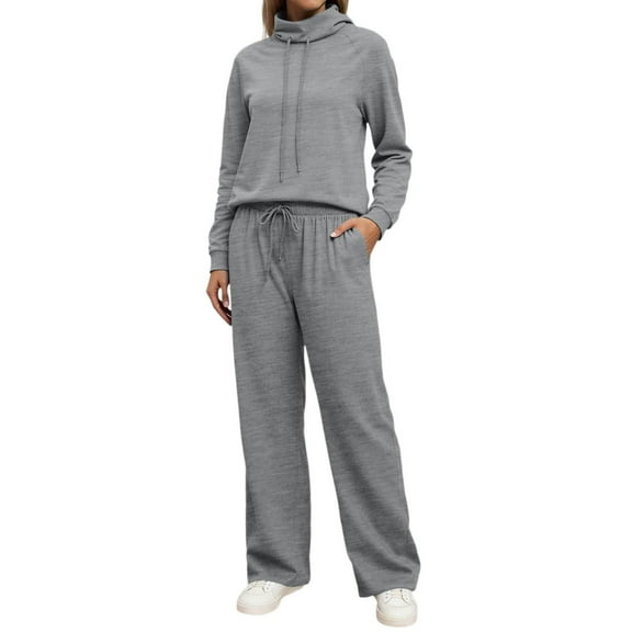 Women'S Sweatsuits - Long Sleeve Sweatshirt With Sweatpants Set Womens Matching Sets Fall Womens Lounge Sets