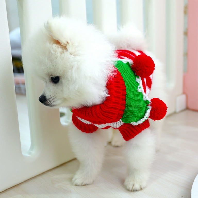 holiday dog dresses Red Tartan Plaid Holiday Dog Dress w/ Leash
