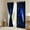 Blue Black, variant on Gaming Window Curtains Bedroom 38"Wx45"L 30%-50% Blackout Curtains 3D Geometric Gamer Curtains & Drapes,Game Console Window Treatments 2 Panels,Neon Red Blue Black