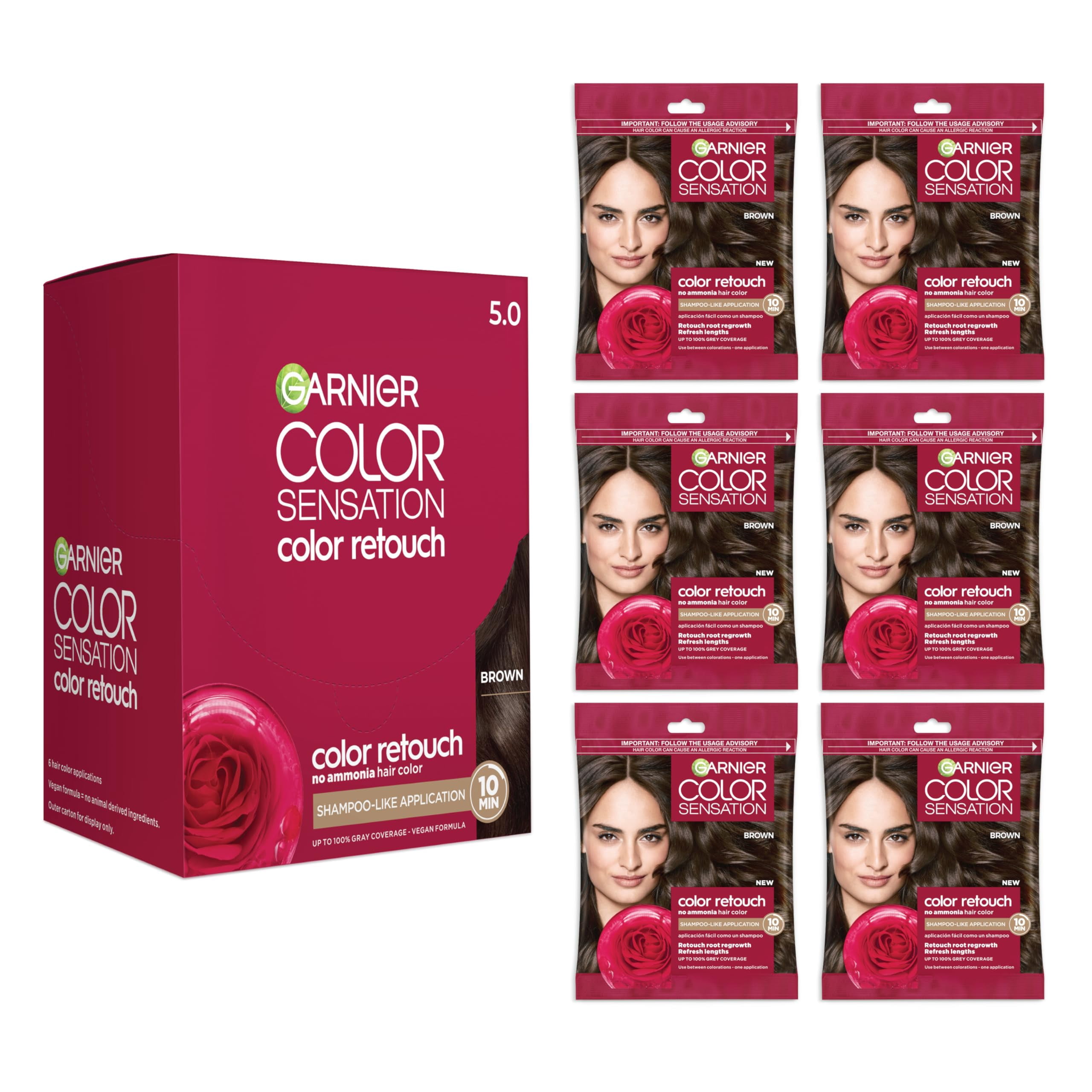 Garnier Color Sensation Color Retouch, Demi Permanent Hair Dye for ...