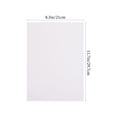 thumbnail image 2 of HOMEMAXS  100 Sheets Print Sticker Paper Plain Stickers Adhesive Labels Glossy White, 2 of 8