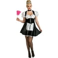 thumbnail image 2 of Adult Womens Secret Wishes French Maid Plus Size 14-16 Costume, 2 of 2