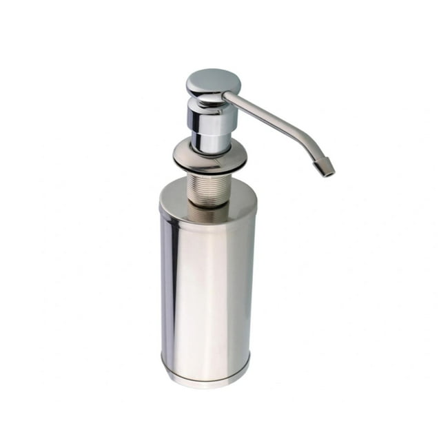 DROP Bath and Kitchen 250ml Deck Mount Soap Dispenser in Chrome - DR091042