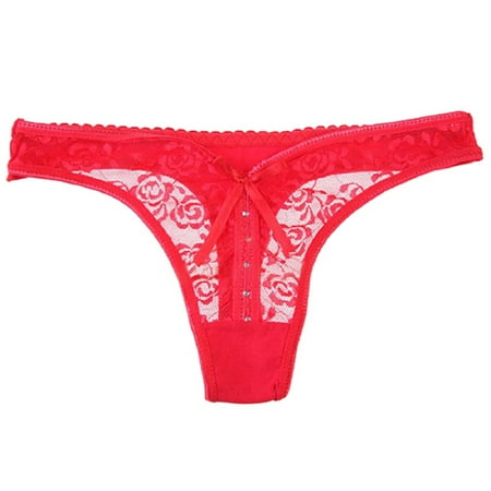 

YXGla Briefs Solid Color Durable Lace Lace Hipster Panties for Gift