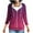 Hot Pink, variant on Womens Lightweight Zip Up Hoodies Gradient Color Hooded Sweatshirt Jacket Fashion Athletic Jackets with Pockets Pink M