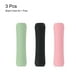 thumbnail image 3 of Funda de silicona para agarre de bolígrafo de 3 piezas, diseño ergonómico para lápices ópticos, rosa, negro, verde, 3 of 4