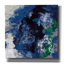 Epic Graffiti 'Northern Coast II' by Silvia Vassileva, Canvas Wall Art, 12"x12"