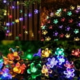 thumbnail image 4 of Miuline Solar Christmas Lights 50 LED Solar String Lights Waterproof Solar Fairy Lights for Garden, Patio, Fence, Balcony, 4 of 11