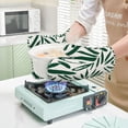thumbnail image 7 of Sikiie Palm Branch With Leaves Oven Mitts and Pot Holders Set, Kitchen Oven Glove High Heat Resistant with Non-Slip Silicone Surface for Cooking, 7 of 7
