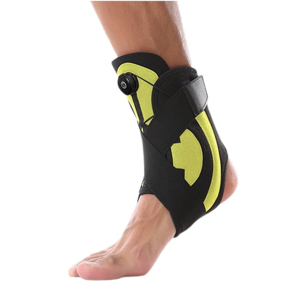 BESTSKY 2Pcs Ankle Brace,Foot Relief Neuropathy Socks,Breathable Performance Ankle Sleeve,Yellow,One Size
