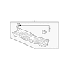 Genuine OE Acura Cowl Panel - 61100-TK4-A00ZZ