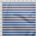 thumbnail image 3 of oneOone Polyester Lycra Blue Fabric Stripes Diy Clothing Quilting Fabric Print Fabric By Yard 56 Inch Wide-4G8, 3 of 4
