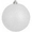 White Candy, variant on Vickerman 6" Teal Glitter Ball Ornament, 4 per Bag