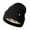 Black, variant on Womens Satin Lined Knit Beanie Hat Winter Hats for Women Men Silk Lining Soft Slouchy Warm Cuffed Beanie Hat
