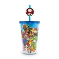 thumbnail image 2 of Super Mario Bros. 16oz Travel Cup with Straw Holder, 2 of 7