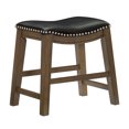 thumbnail image 4 of Topline Home Furnishings Stool, Faux Leather, 4 of 5