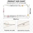 thumbnail image 4 of GZHJMY Easter Bunny Eggs License Plate Frames 2pcs, Waterproof Aluminum Alloy Front Rear Tag Car License Plate Cover with Screw Cap Set for US Vehicles, 12 x 6 Inch, 4 of 7