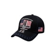 thumbnail image 2 of Vintage Washed Baseball Cap for Men and Women, Adjustable Low Profile Dad Hat, Cotton Curved Brim Casual Outdoor Hat,911 Never Forget, 2 of 7