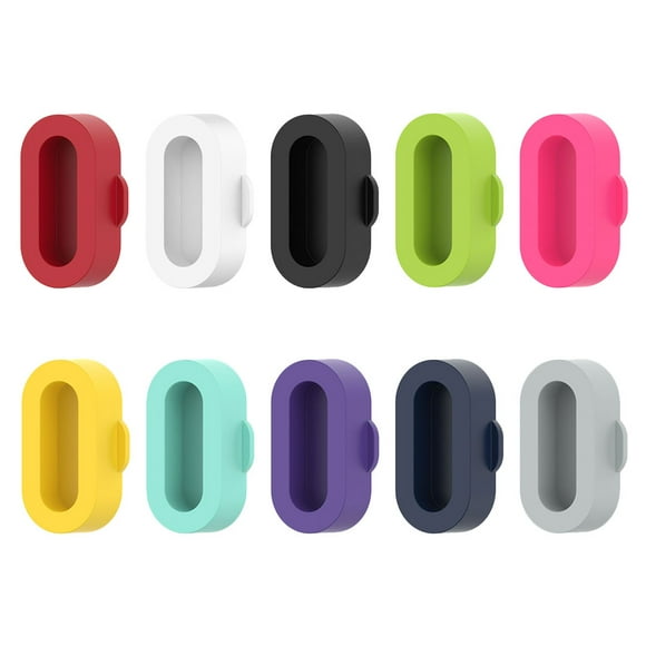 SHISUYAN 10Pcs Smartwatch Charger Port Caps Watch Charging Dust Cover Charging Port Plugs