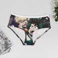 thumbnail image 3 of My Hero Academia Womens Underwear Soft Breathable Brief Lace Panty Stretch Hipster Underpants Ladies Panties S, 3 of 7