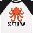 thumbnail image 4 of Inktastic Seattle Octopus Washington Vacation Boys or Girls Toddler T-Shirt, 4 of 5
