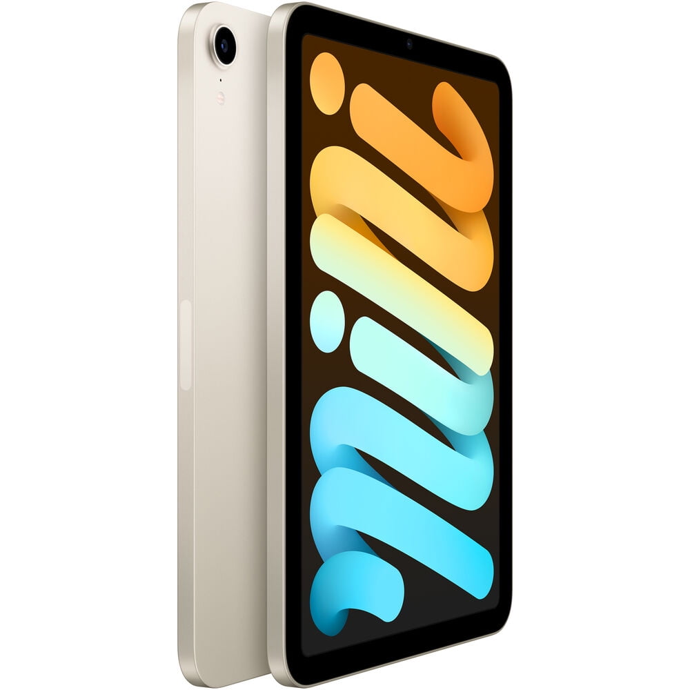 Restored Apple iPad Mini (Latest Model) Wi-Fi Only - Starlight - 8" Liquid Retina Display - A15 Bionic Chip - 64GB Storage - Model Number MK7P3LL/A (Refurbished)