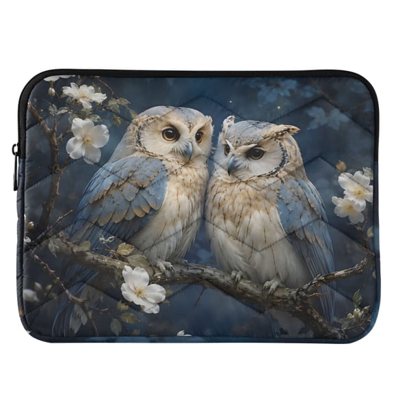 ALAZA Vintage Owls Pattern Laptop Sleeve Case for 13-14 Inch Computer Cover Bag Medium