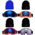 thumbnail image 4 of Cloud 9 - Professional Kids Snow Goggles Anti-Fog Dual PC Lens UV400 Snowboarding Ski Goggles for Girl & Boy with Matching Color Beanie, 4 of 4