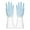 Blue & Large, variant on Durable Rubber Cleaning Gloves | Anti-Slip Kitchen & Dishwashing Gloves | Reusable Latex-Free Hand Protection for Household Chores | 1 Pair