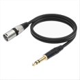 thumbnail image 2 of 1/4 Inch to XLR Male Balanced Signal Interconnect Cable 100cm, 2 of 5