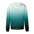 thumbnail image 5 of ChaoHeng Womens Coats and Jackets Clearance Winter,Women Fashion Printed Blouse Long Sleeve Tops Sweatshirt Pockets Hoodied Coat,Mint Green,S, 5 of 6
