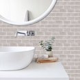 thumbnail image 3 of Kitchen Tile Stickers, 12 Pieces Self Adhesive Tile Sticker Waterproof PVC Tile Stickers Self Adhesive Wall Tile Stickers for Bathroom and Kitchen, 3 of 4