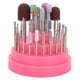 thumbnail image 2 of Juego de brocas para uñas, herramienta de manicura con cabezal de pulido para salón de casa, 45 Uds. (rosa), 2 of 8