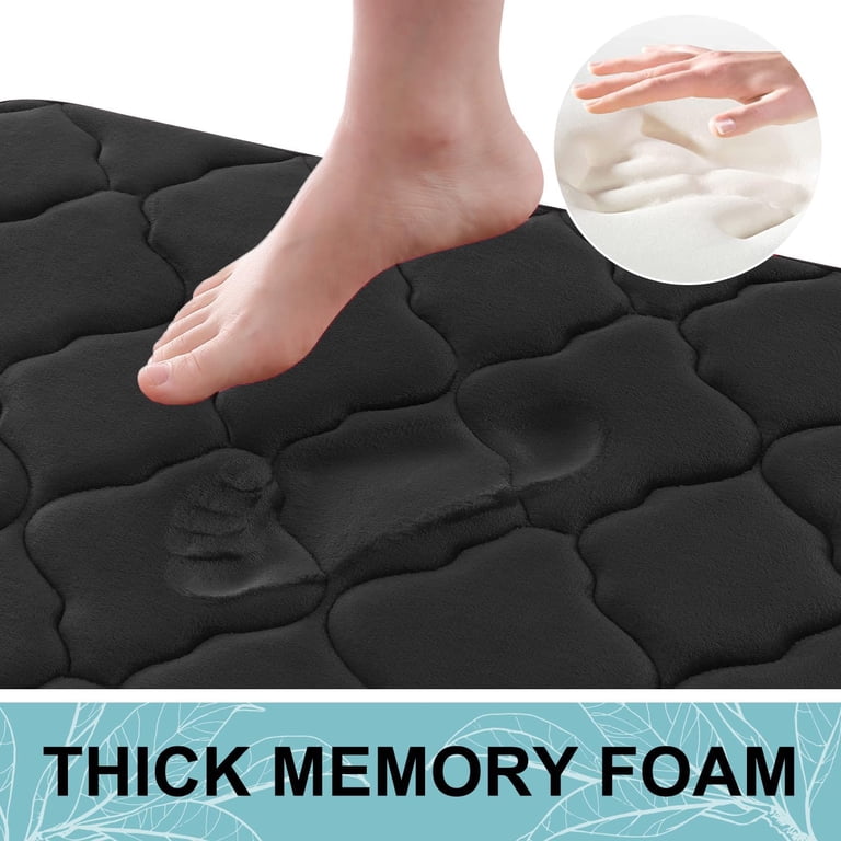 Smiry U-Shaped Memory Foam Bathroom Rug photo 4