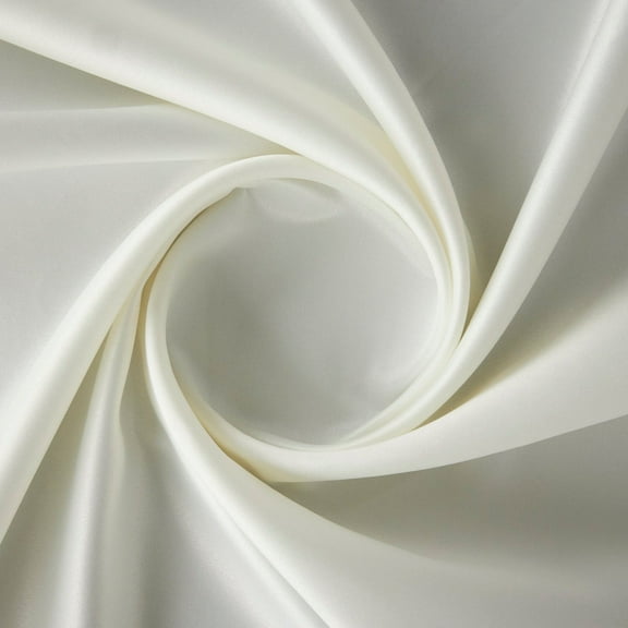 Zelouf Bridal Satin , Sewing, DIY, Crafts Fabric by the Yard, Winter Ivory, 3 Yard