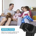 thumbnail image 3 of 1080P HD Webcam with Microphones, Live Streaming Widescreen Webcam with USB Plug and Play Web Camera for PC Laptop Desktop, 3 of 7