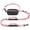 Baby Pink, variant on iYoShop Hands Free Dog Leash with Zipper Pouch, Dual Padded Handles and Durable Bungee for Walking, Jogging and Running Your Dog (Pink Sakura, Large)