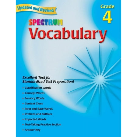 Spectrum: Vocabulary, Grade 4 (Paperback)