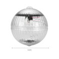 thumbnail image 5 of Lámpara de bola Flotador al aire libre Piscina solar Decoración de fiesta Luces (cálido) Blanco Barbie Nuevos Originales, 5 of 5