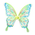 thumbnail image 3 of BELOVING Costume de Cosplay Ailes de Papillon pour Fournitures de Fête Performance sur Scène Carnaval Vert, 3 of 10