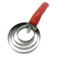 thumbnail image 2 of 4 anillos peine de Curry cepillo de caballo cepillo de Curry de Metal suministros de cuidado de caballos para mascotas Rojo, 2 of 8