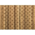 thumbnail image 1 of Ahgly Company Indoor Rectangle Abstract Brown Modern Area Rugs, 8' x 10', 1 of 4