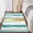 thumbnail image 6 of 5.3'x7.5' rug non slip washable striped outdoor rug rug washable area rug farmhouse style bedroom small rug, 6 of 9
