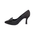 thumbnail image 3 of ZAPATILLA DE VESTIR LEON MUJER NEGRO GAMUZA 4918 LEON  4918zp, 3 of 4
