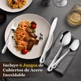 thumbnail image 4 of Batería de Cocina NOVRY Negro Antiadherente de 44 Piezas para Inducción, 4 of 8