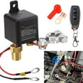 thumbnail image 3 of Remote Battery Disconnect Switch 12V 250A Reusable Battery Cut Off Switch Anti-Theft Battery Kill Switch with 2 Keys Wireless Prevent Battery Drain for Car Boat RV Marine Van, 3 of 11