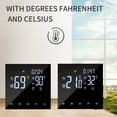 thumbnail image 3 of Smart Heating Thermostat Digital Temperature Controller Touchscreen LCD Display Week Programmable Water Floor Heating &, 3 of 8