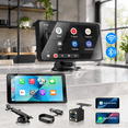 7inch Wireless CarPlay and Android Auto Touchscreen Car Video Monitor ...